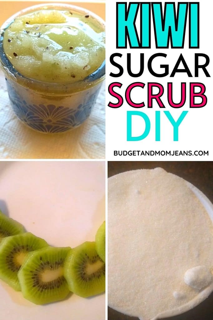 DIY Kiwi Sugar Scrub Made In The Kitchen AllNatural Skin Exfoliant