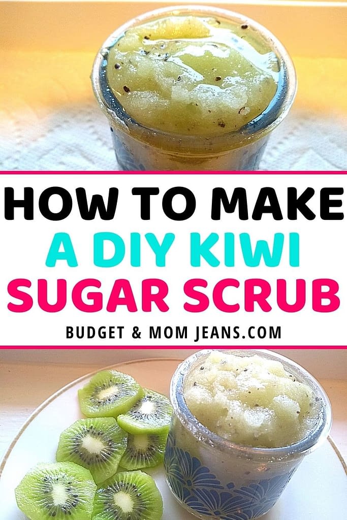 DIY Kiwi Sugar Scrub Made In The Kitchen AllNatural Skin Exfoliant