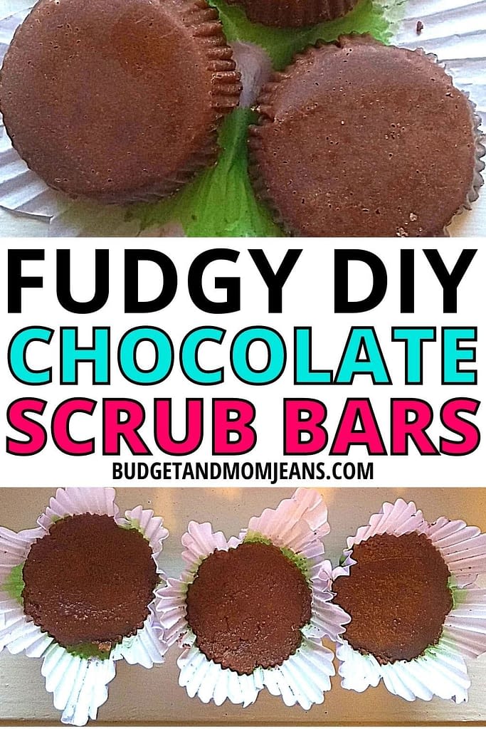 Fudgy DIY Chocolate Scrub Bars DIY Sugar Scrub
