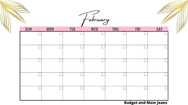 free printable monthly planner for the year 2021 2022