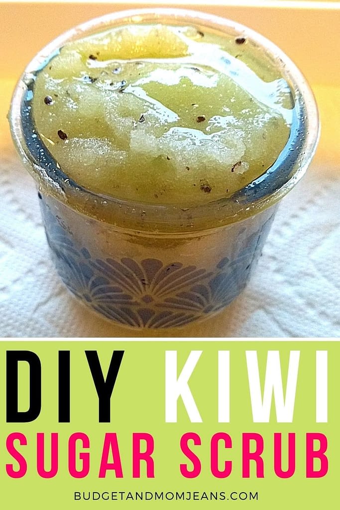 DIY Kiwi Sugar Scrub Made In The Kitchen AllNatural Skin Exfoliant
